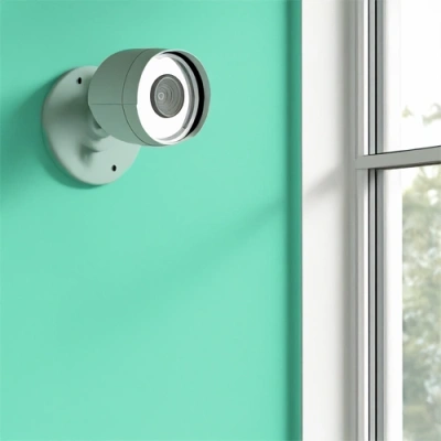 Kansas City vivint camera facing a window