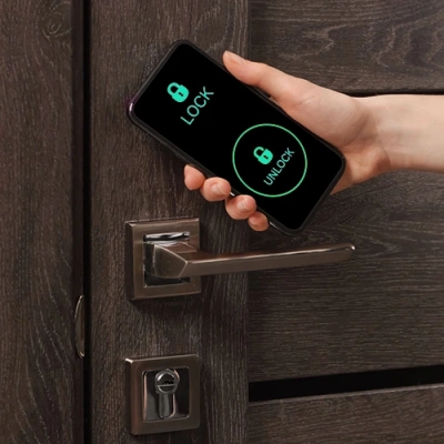Kansas City vivint connected smart lock